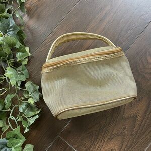 Oscar de la Renta small gold bag